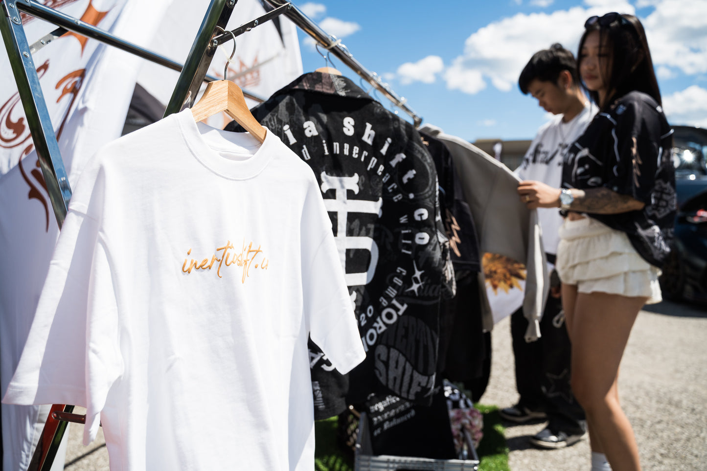 Cursive tees